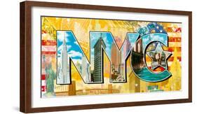 New York Story-Tom Frazier-Framed Giclee Print