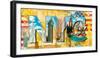 New York Story-Tom Frazier-Framed Giclee Print