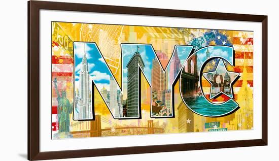 New York Story-Tom Frazier-Framed Giclee Print