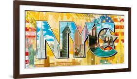 New York Story-Tom Frazier-Framed Giclee Print