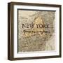 New York Story-Tina Carlson-Framed Art Print