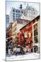 New York Street II - In the Style of Oil Painting-Philippe Hugonnard-Mounted Giclee Print