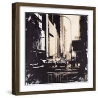 New York Street II-Kris Hardy-Framed Giclee Print