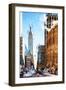 New York Street III - In the Style of Oil Painting-Philippe Hugonnard-Framed Giclee Print