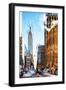 New York Street III - In the Style of Oil Painting-Philippe Hugonnard-Framed Giclee Print