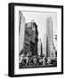 New York Street Scene, 1940s-Lucien Aigner-Framed Photographic Print