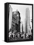 New York Street Scene, 1940s-Lucien Aigner-Framed Stretched Canvas