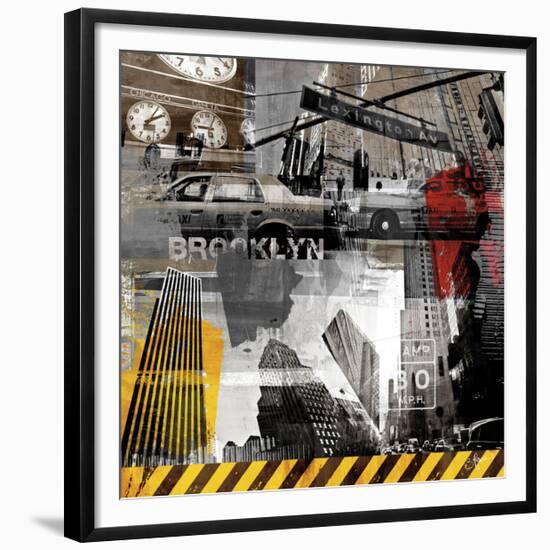 New York Streets II-Sven Pfrommer-Framed Giclee Print