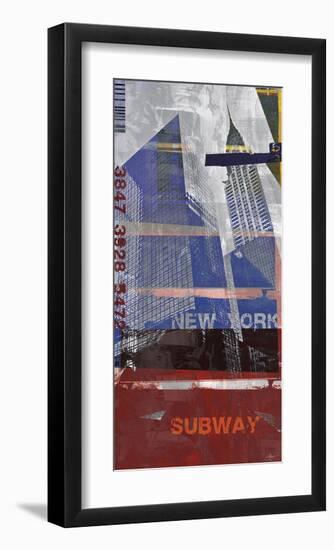 New York Streets VII-Sven Pfrommer-Framed Giclee Print