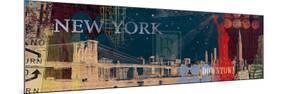 New York Streets-Tom Frazier-Mounted Art Print