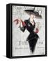 New York Style Lady-Chad Barrett-Framed Stretched Canvas