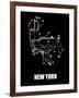 New York Subway Map III-null-Framed Art Print