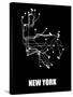 New York Subway Map III-null-Stretched Canvas