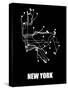 New York Subway Map III-null-Stretched Canvas