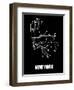 New York Subway Map III-null-Framed Art Print