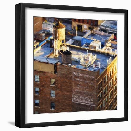 New York Tank - In the Style of Oil Painting-Philippe Hugonnard-Framed Giclee Print