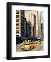 New York Taxi 1-Robert Seguin-Framed Art Print