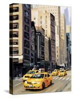 New York Taxi 1-Robert Seguin-Stretched Canvas
