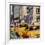 New York Taxi 6-Robert Seguin-Framed Art Print