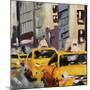 New York Taxi 6-Robert Seguin-Mounted Art Print