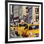 New York Taxi 6-Robert Seguin-Framed Art Print