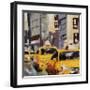 New York Taxi 6-Robert Seguin-Framed Giclee Print