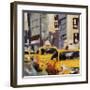 New York Taxi 6-Robert Seguin-Framed Giclee Print