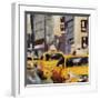 New York Taxi 6-Robert Seguin-Framed Giclee Print