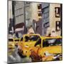 New York Taxi 6-Robert Seguin-Mounted Giclee Print