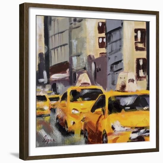 New York Taxi 6-Robert Seguin-Framed Giclee Print