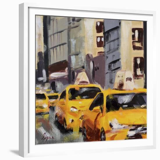 New York Taxi 6-Robert Seguin-Framed Giclee Print