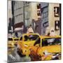 New York Taxi 6-Robert Seguin-Mounted Giclee Print