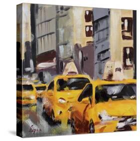 New York Taxi 6-Robert Seguin-Stretched Canvas