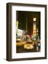 New York taxi at night 1995-null-Framed Photographic Print