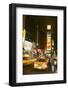 New York taxi at night 1995-null-Framed Photographic Print