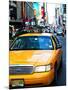 New York Taxi, Times Square, Manhattan, United States-Philippe Hugonnard-Mounted Photographic Print