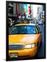 New York Taxi, Times Square, Manhattan, United States-Philippe Hugonnard-Framed Photographic Print
