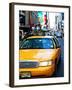 New York Taxi, Times Square, Manhattan, United States-Philippe Hugonnard-Framed Photographic Print