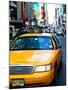 New York Taxi, Times Square, Manhattan, United States-Philippe Hugonnard-Mounted Photographic Print