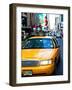 New York Taxi, Times Square, Manhattan, United States-Philippe Hugonnard-Framed Photographic Print