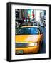 New York Taxi, Times Square, Manhattan, United States-Philippe Hugonnard-Framed Photographic Print