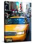 New York Taxi, Times Square, Manhattan, United States-Philippe Hugonnard-Stretched Canvas