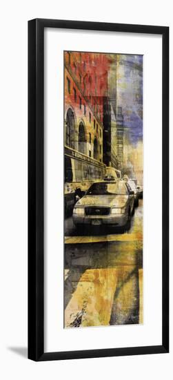 New York Taxi VIII-Sven Pfrommer-Framed Giclee Print