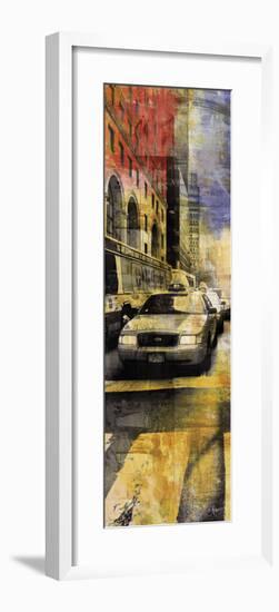 New York Taxi VIII-Sven Pfrommer-Framed Giclee Print
