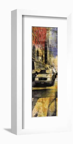 New York Taxi VIII-Sven Pfrommer-Framed Art Print