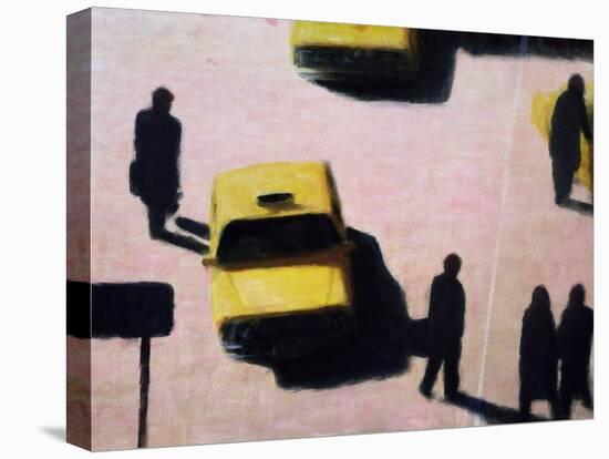 New York Taxis, 1990-Lincoln Seligman-Stretched Canvas