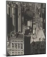 New York, Temple Court, distant view, Negative date: 1920-Charles Sheeler-Mounted Art Print