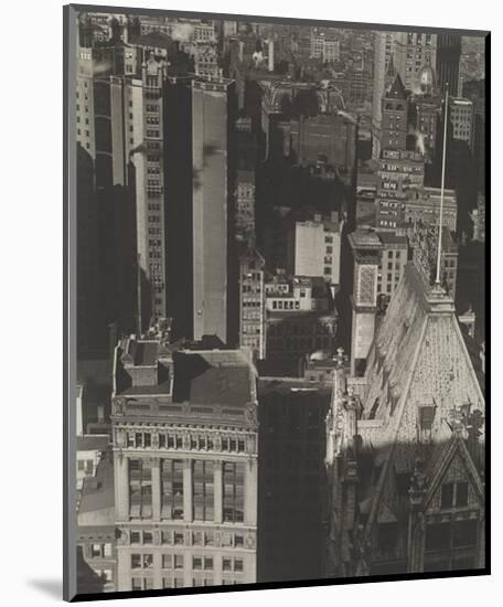 New York, Temple Court, distant view, Negative date: 1920-Charles Sheeler-Mounted Art Print