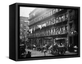 New York: Tenements, 1912-Lewis Wickes Hine-Framed Stretched Canvas