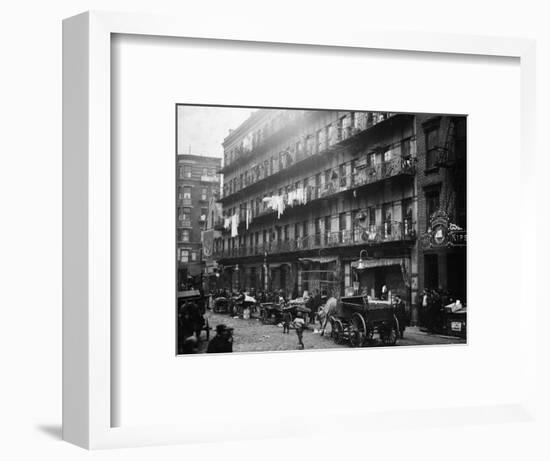 New York: Tenements, 1912-Lewis Wickes Hine-Framed Photographic Print